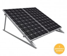 Pack de fixation K2 Systems Triangle pour 1 ligne de 2 panneaux solaires verticaux